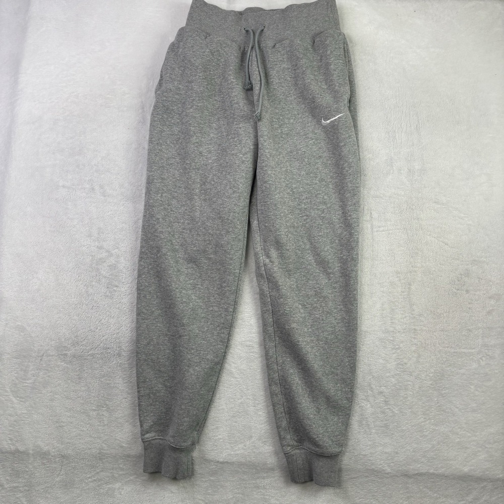 Nike Grey Jogger Fleece Sweatpants Activewear Athletic Phoenix Women's XS
